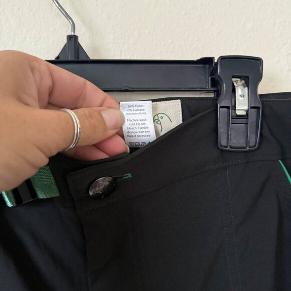 Alpine Parrot Womens 'Ponderosa Pants'  Black/Green Quick-Dry Size 18 - Picture 4 of 6